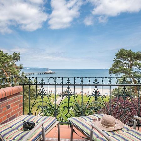 Fewo Direkt Am Strand Mit Meerblick Und Balkon,Villa Glueckspilz, Остзебад Бинц Экстерьер фото